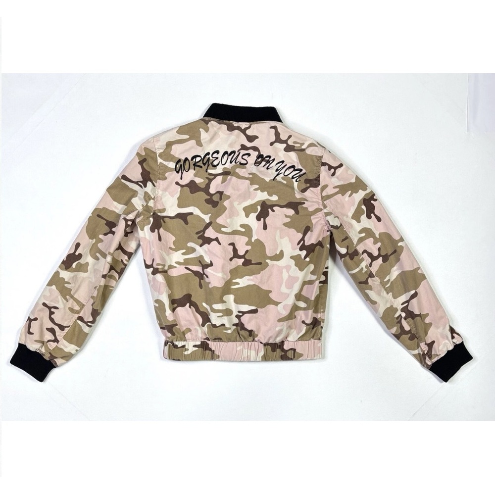Love Tree Camo Bomber Jacket - Picture 3 of 11